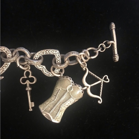 Silver tone Barbie Style Charm Bracelet - Picture 13 of 14